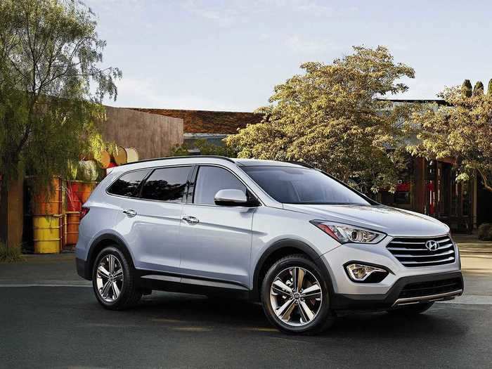 19. Hyundai Santa Fe — 0.9% reached 200,000 miles