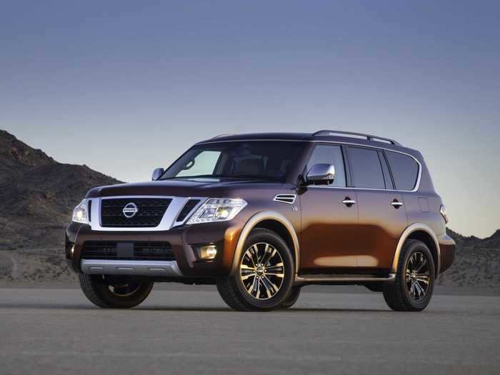 18. Nissan Armada — 1.1% reached 200,000 miles