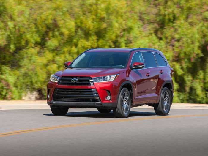 15. Toyota Highlander — 1.3% reached 200,000 miles