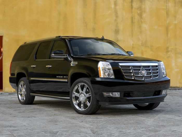 14. Cadillac Escalade ESV — 1.5% reached 200,000 miles