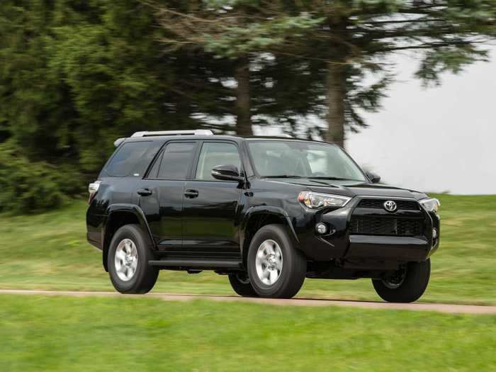 8. Toyota 4Runner — 3.9% reached 200,000 miles