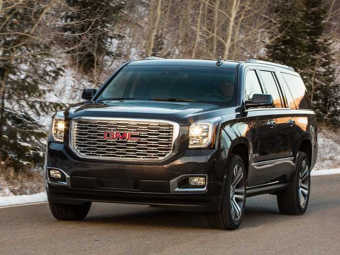 7. GMC Yukon XL — 4.1% reached 200,000 miles