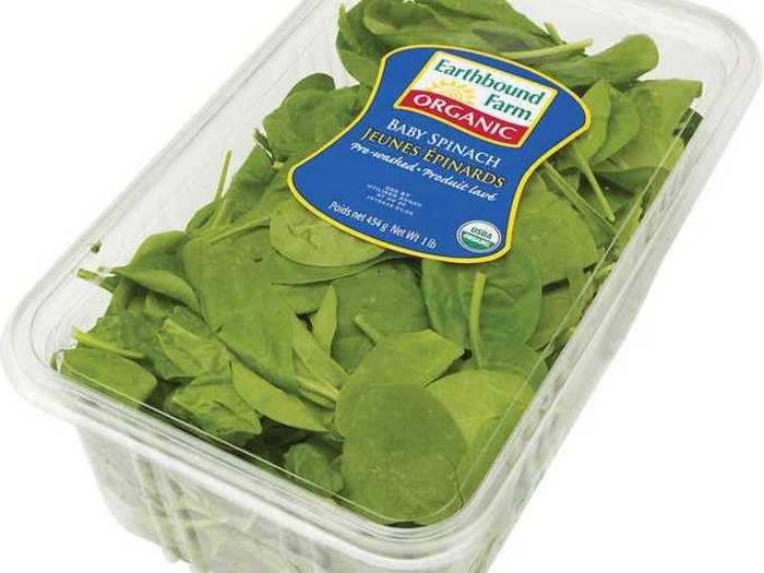 It especially makes sense for me to buy organic spinach in bulk since my family uses it in so many recipes.