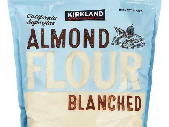 I also stock up on bulk bags of almond flour since my family bakes and cooks often.