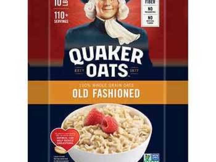 I stock up on old-fashioned oats at Costco since my family uses them to make flour and oatmeal.