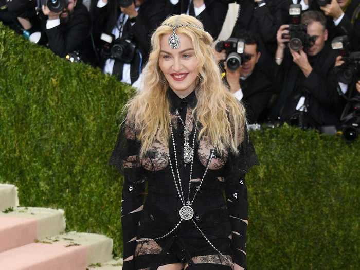 When it comes to making fashion statements, Madonna never disappoints.