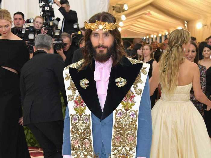 Jared Leto definitely went with a literal interpretation of 2018