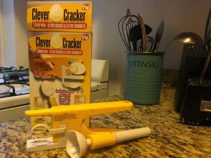 Out of all the products I tested, I was most skeptical of the Clever Cracker.