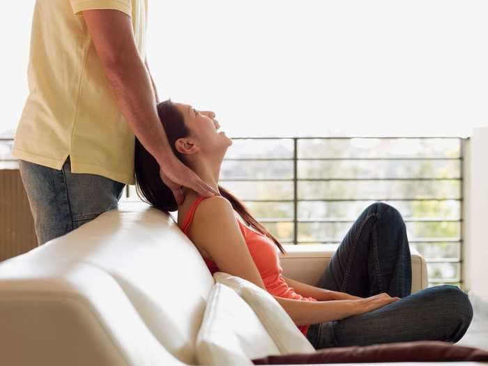 Give each other at-home massages.