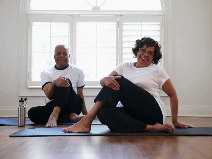 Creating an exercise routine together has multiple benefits.