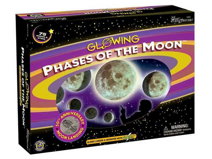 A way to learn about the moon and decorate your kid