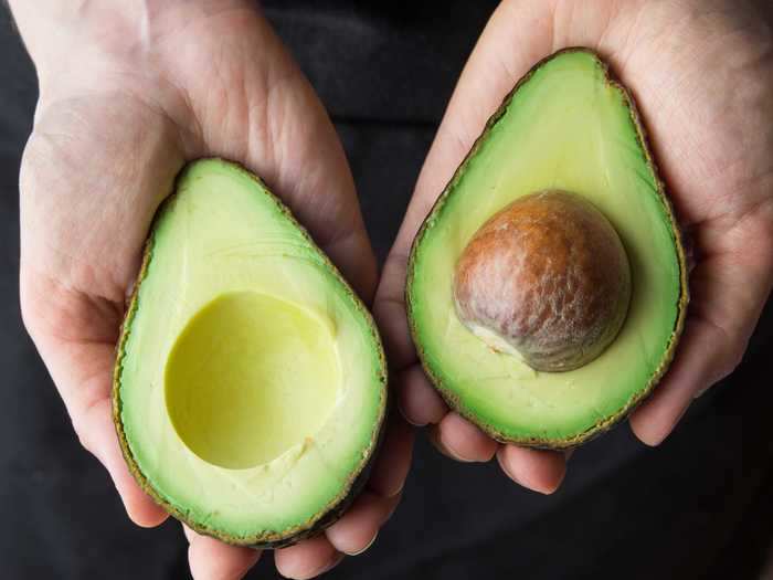 Avocado pits are edible when made into flour and extracts.