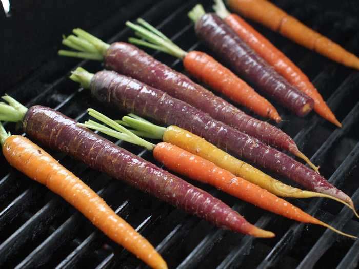 Carrot greens are packed with vitamins.