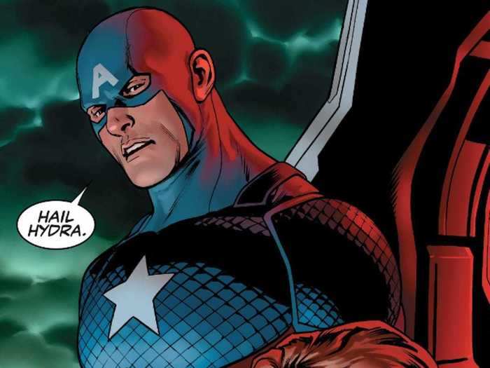 Captain America references his controversial comic past in a hilarious moment.