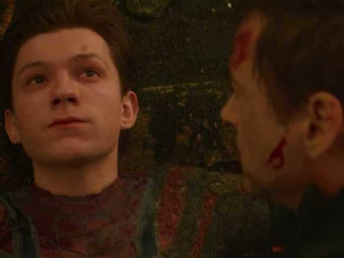 The final scene between Tony Stark and Peter Parker was an absolute mirror to their final moments together in "Infinity War."