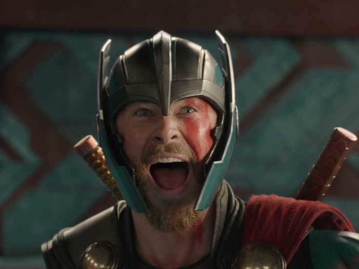 Thor winds up with the Guardians of the Galaxy at the movie