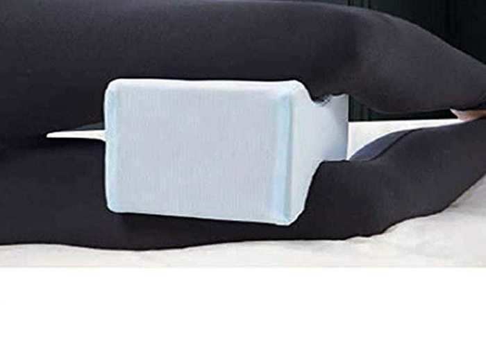 Side sleepers might benefit from cooling pillows for their legs