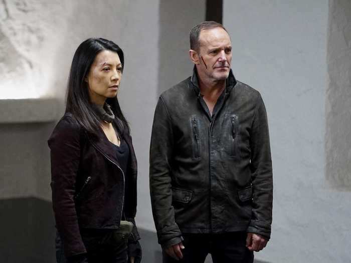The Marvel series "Agents of S.H.I.E.L.D." airs on ABC.