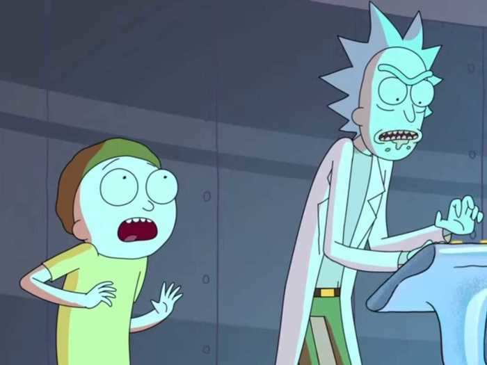 "Rick and Morty" is an animated comedy on Cartoon Network