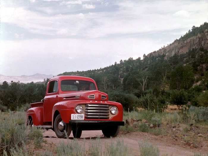 The F-150 can trace its heritage to the F1 of 1948.