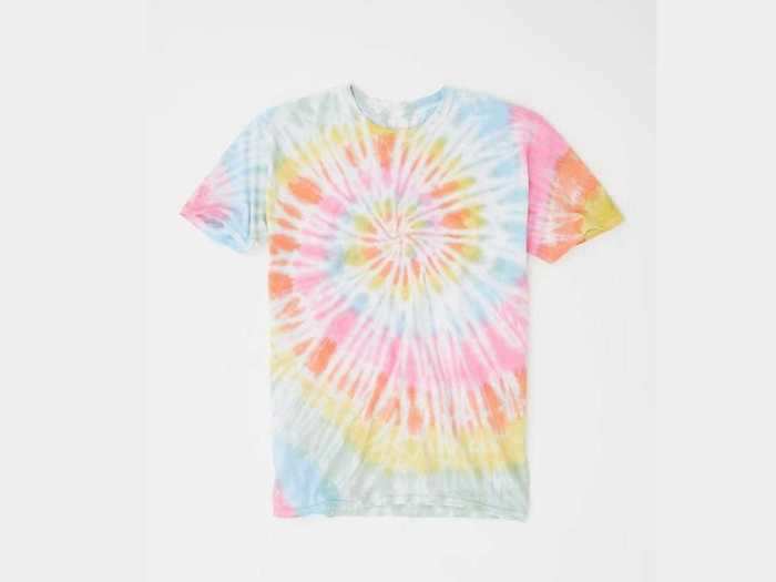 A classic tie-dye t-shirt