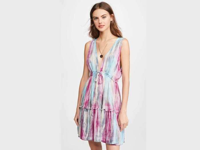 A chic, flowy dress