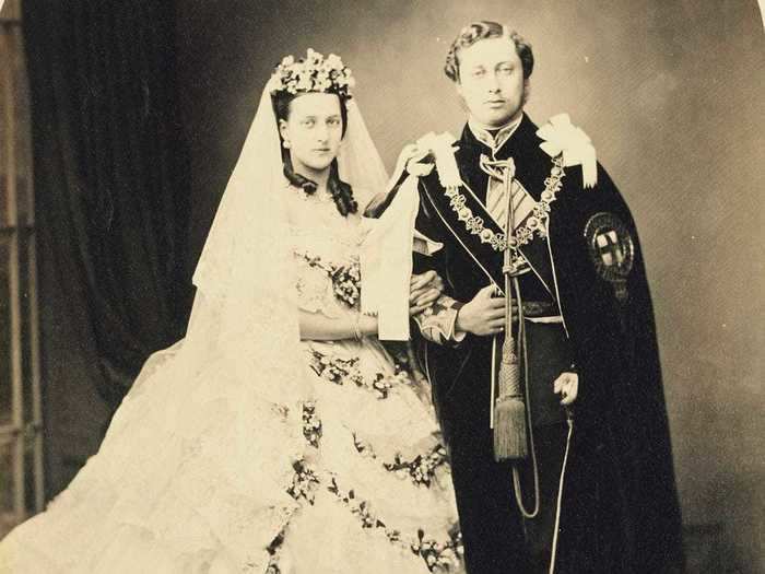 March 10, 1863: Prince Edward (to be King Edward VII) married Princess Alexandra of Denmark at St George