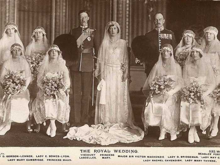 February 28, 1922: Princess Mary (daughter of King George V) married Viscount Lascelles at Westminster Abbey.