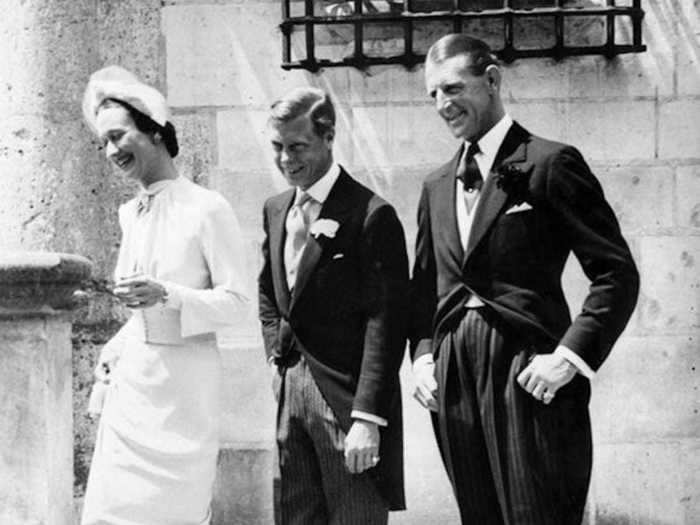 June 3, 1937: Prince Edward (to be King Edward VIII before later abdicating the throne) married Bessie Wallis Warfield Simpson at Château de Candé, France.