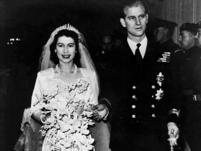 November 20, 1947: Princess Elizabeth (to be Queen Elizabeth II) married Lieutenant Philip Mountbatten (to be Prince Philip) at Westminster Abbey.