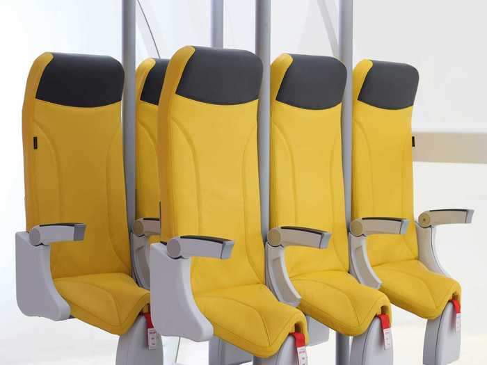 So while the Italian aircraft seat designer was once imagining unique ways of fitting as many passengers as possible in an aircraft, including through the use of standing seats, it