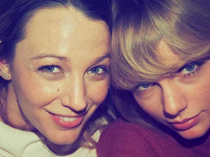 Blake Lively met Swift around 2015 but laid low when it came to the "squad" pics.