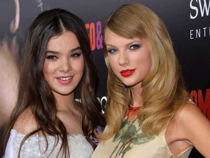 Hailee Steinfeld was also an early member of Swift