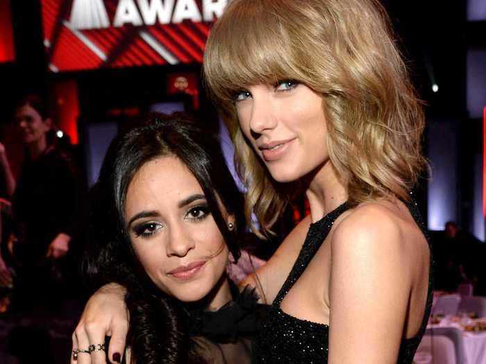 Camila Cabello met Swift in 2014 at an award show.