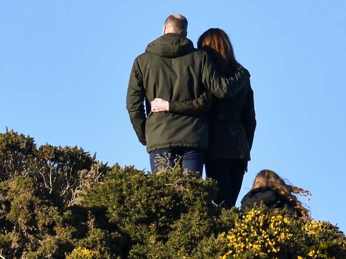 During a March visit to Dublin, Ireland, the two were photographed close together.