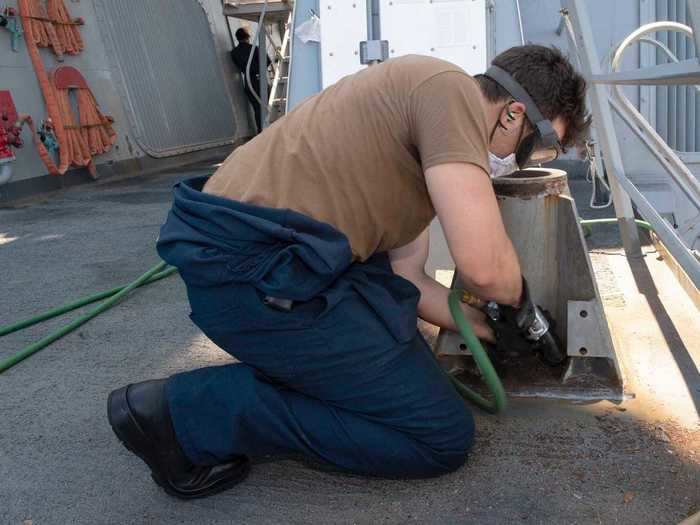 All sailors will be isolated off-ship with twice-daily medical screenings. Crewmembers who have tested negative will enter quarantine for a period of observation, to include daily visits from military health professionals to monitor for symptoms.