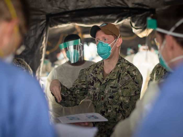 The Navy is providing a resiliency counselor, team of chaplains, and psychologist for sailors in isolation and quarantine. The Navy has also established a 24-hour roving patrol to ensure that sailors who are sequestered off-ship are adhering to all public health and safety policies.