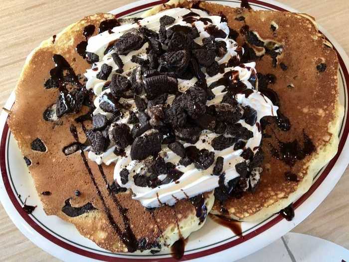 Huddle House is known for its flapjacks and country-fried steak.