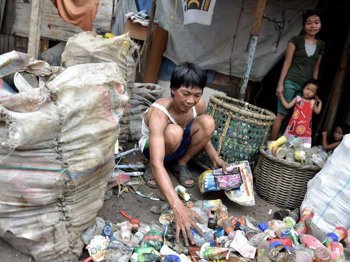 But now, the coronavirus pandemic is threatening that livelihood. Many of the recycling companies that buy scraps from the trash pickers have closed their doors, leaving scavengers with far fewer places to sell.