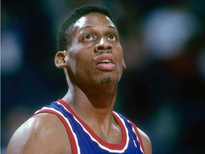 Rodman was drafted by the Detroit Pistons with the 27th pick in the 1986 draft.