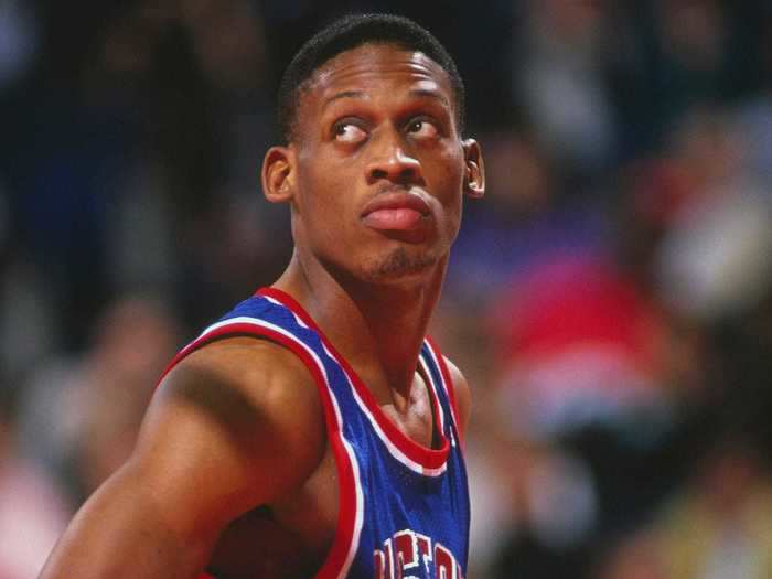 However, things eventually turned south in Detroit for Rodman.