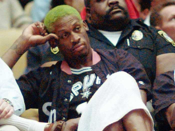 Rodman eventually fell out of favor with the Spurs and was traded to the Chicago Bulls in 1995.