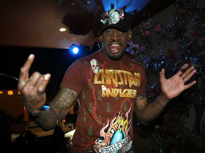 After retiring, Rodman also struggled with substance abuse.