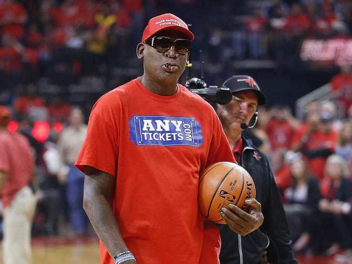 Rodman has said he thinks he would be a drug dealer, in jail, or dead if not for basketball.