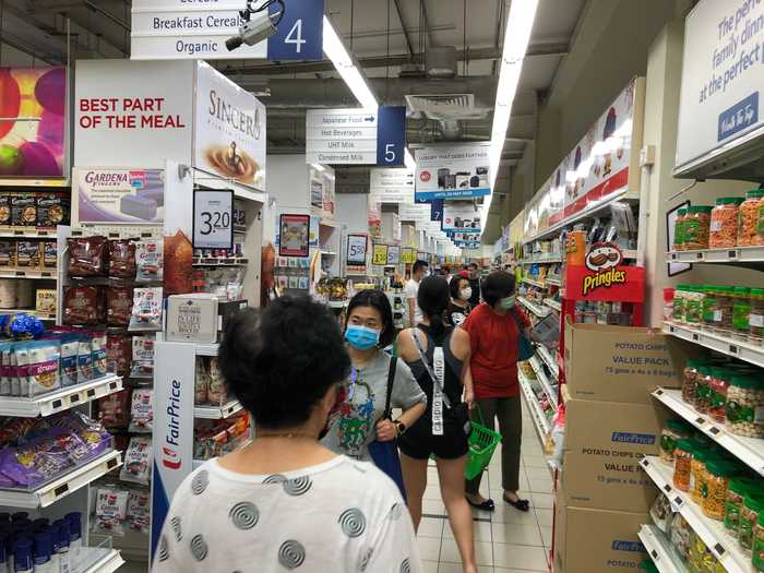 To manage the crowds at four popular wet markets in Singapore, Singaporeans with an even last digit of their NRIC number will be allowed to shop there on even days of the month. Singaporeans with an odd last digit can shop there on odd days.