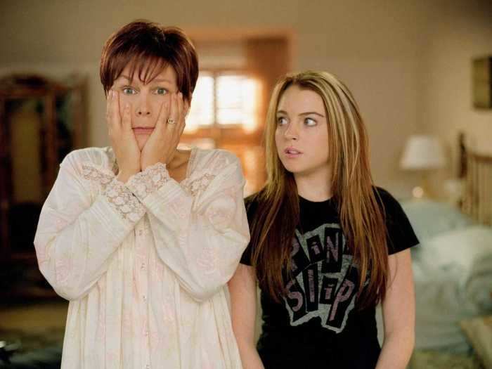 The movie "Freaky Friday" got in the way of Lindsay Lohan playing Regina George.