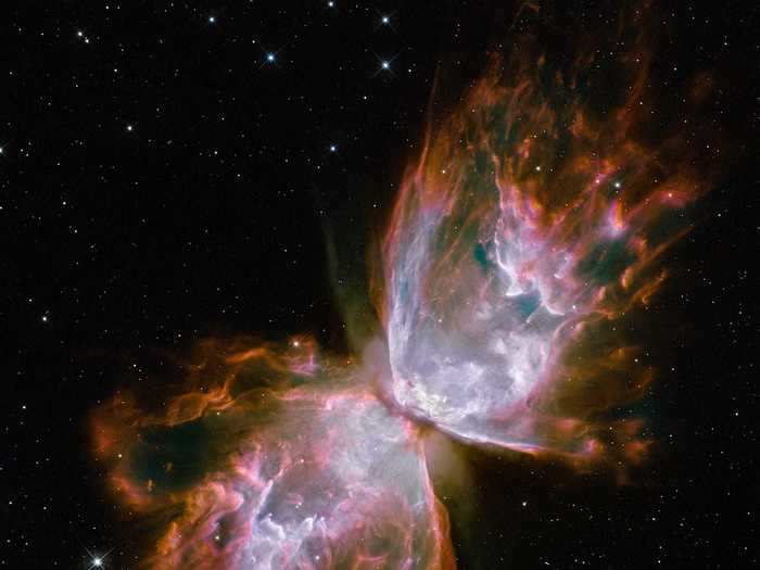 The Butterfly Nebula is a planetary nebula in the Scorpius constellation that contains one of the hottest known stars in the Milky Way.