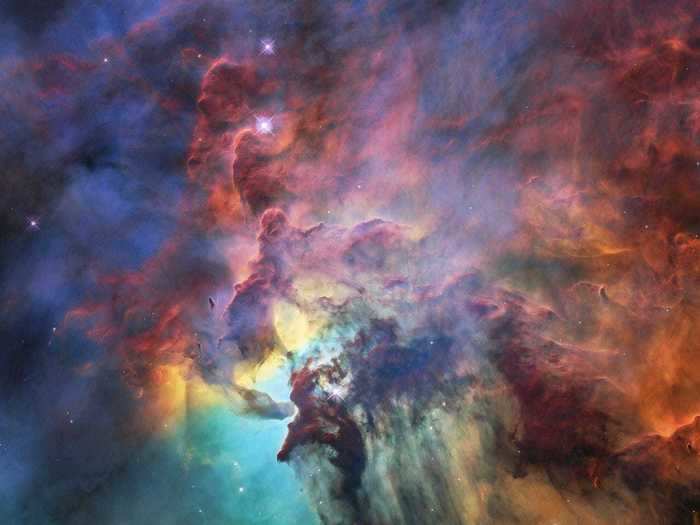 The Lagoon Nebula is about 4,000 light-years away.