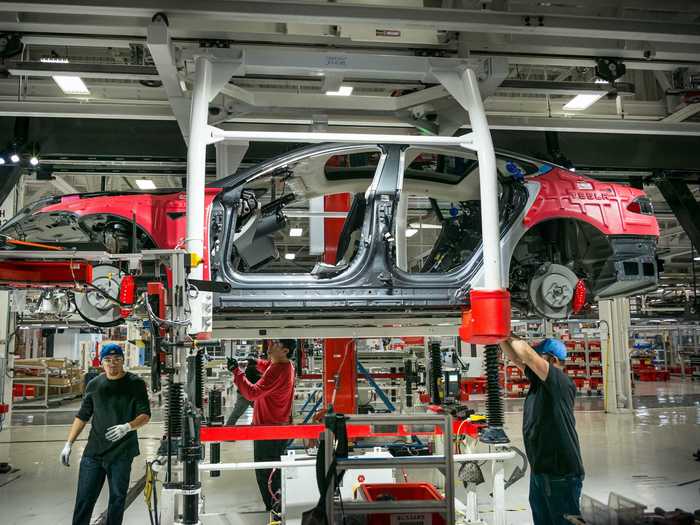 On April 7, Tesla sent an email to employees saying it will furlough all nonessential workers until at least May 4, and reduce all employees