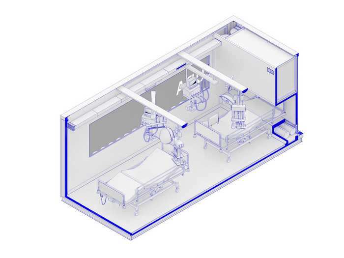 CURA pods were designed collaboratively by a large international task force made up of engineers, researchers, health experts, and designers.